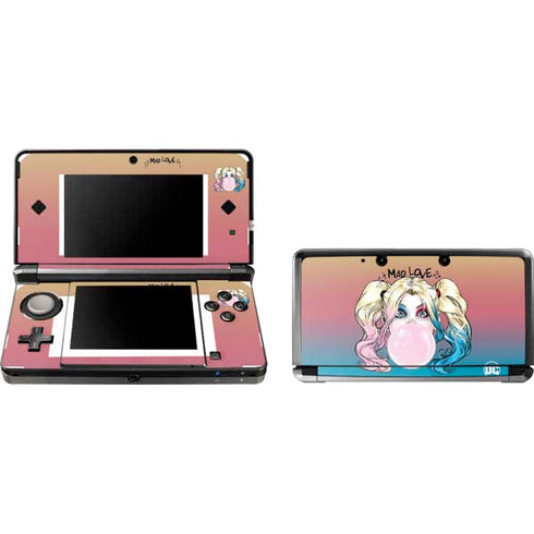 DC Comics Harley Quinn Mad Love Nintendo Skins